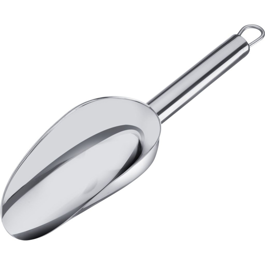 Westmark Keukenhulp voedsel doseer schep - rvs - 50 ml - 21 x 5.5 cm - opstaande rand -