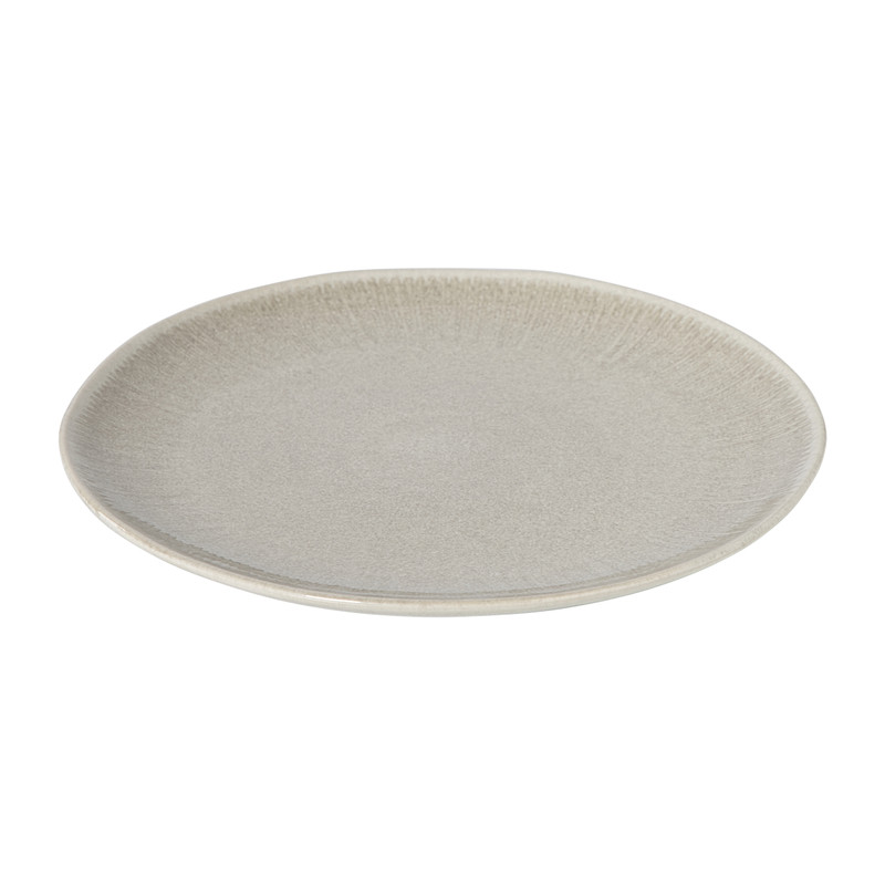 Xenos Dinerbord fuji - beige - ø27.5x2.4 cm