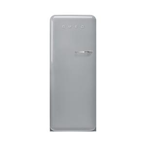Smeg FAB28LSV6 Standk&uuml;hlschrank mit Gefrierfach polarsilber metallic
