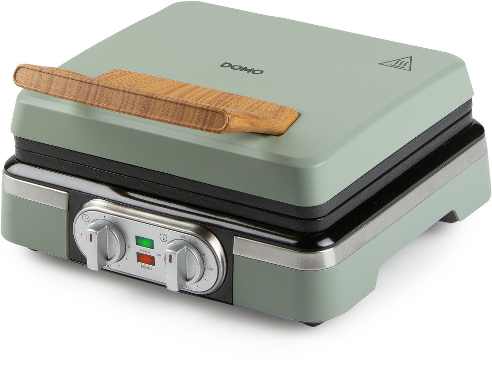 Domo Wafelijzer Sage Green DO9279W | Wafelijzers | 5411397168535