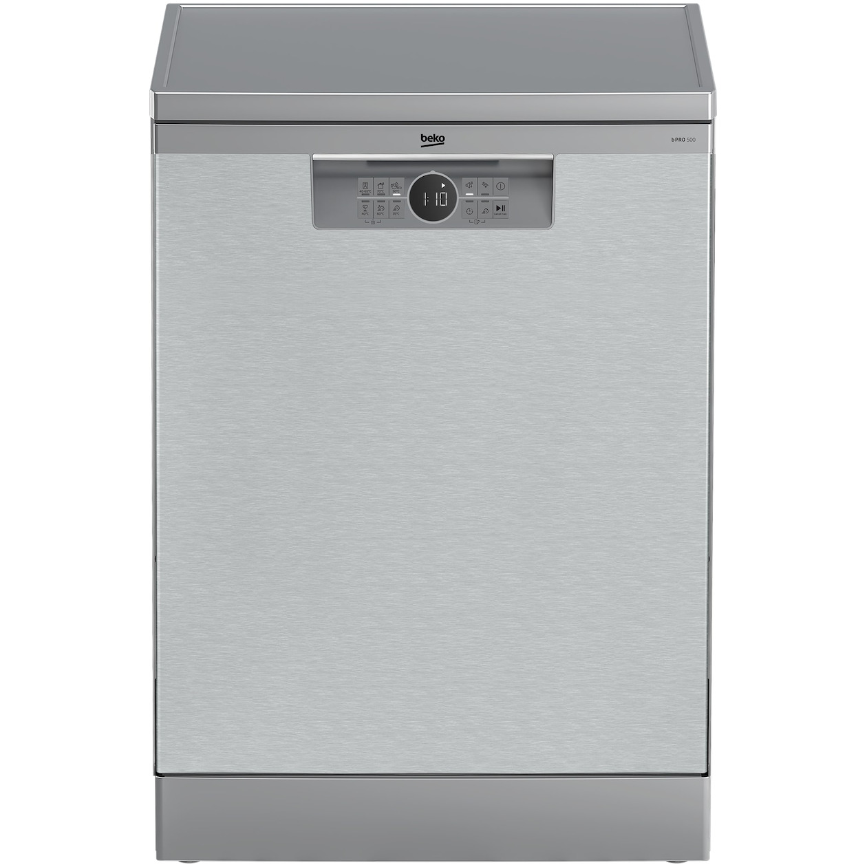 Beko BDFN26450X Vrijstaande vaatwasser Zwart