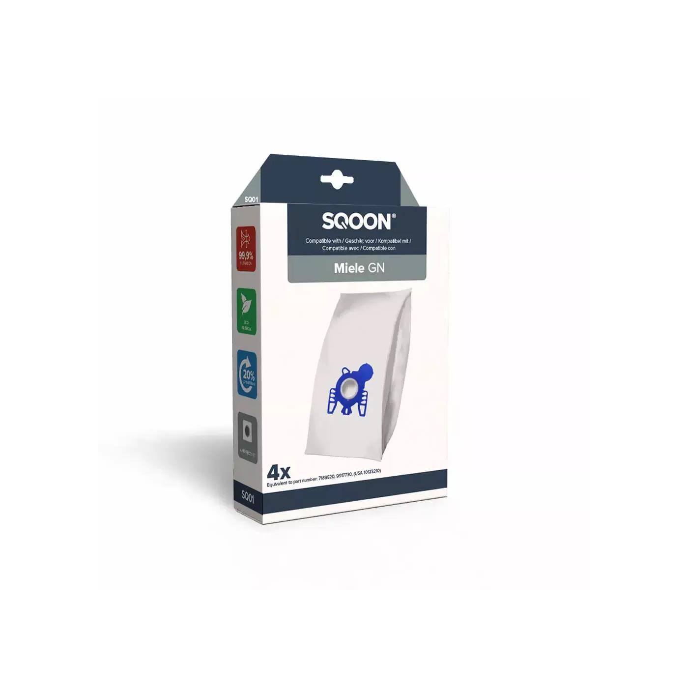 SQOON Stofzuigerzak Miele GN 4st
