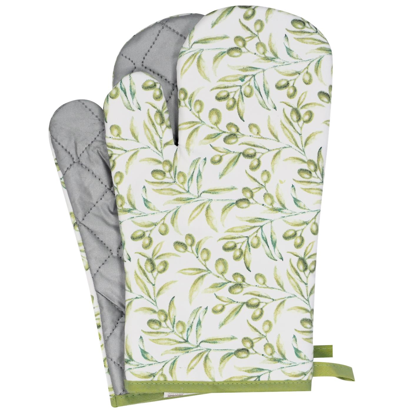Dutch House DH Ovenhandschoenen Olive&Antracite