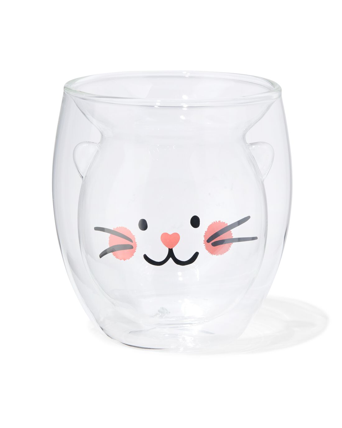 HEMA Dubbelwandig Glas 250ml Kat