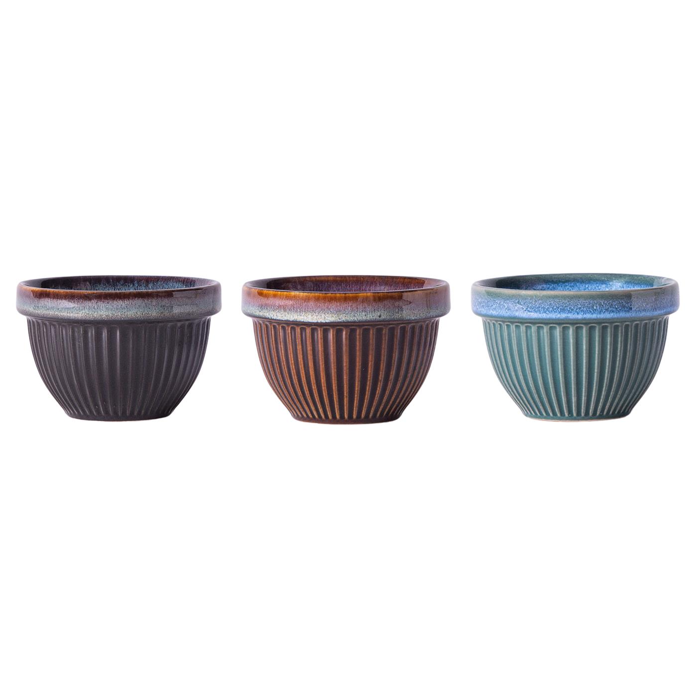 Merkloos Schaaltje rib doos a 6 170ml Ø9x5.8cm