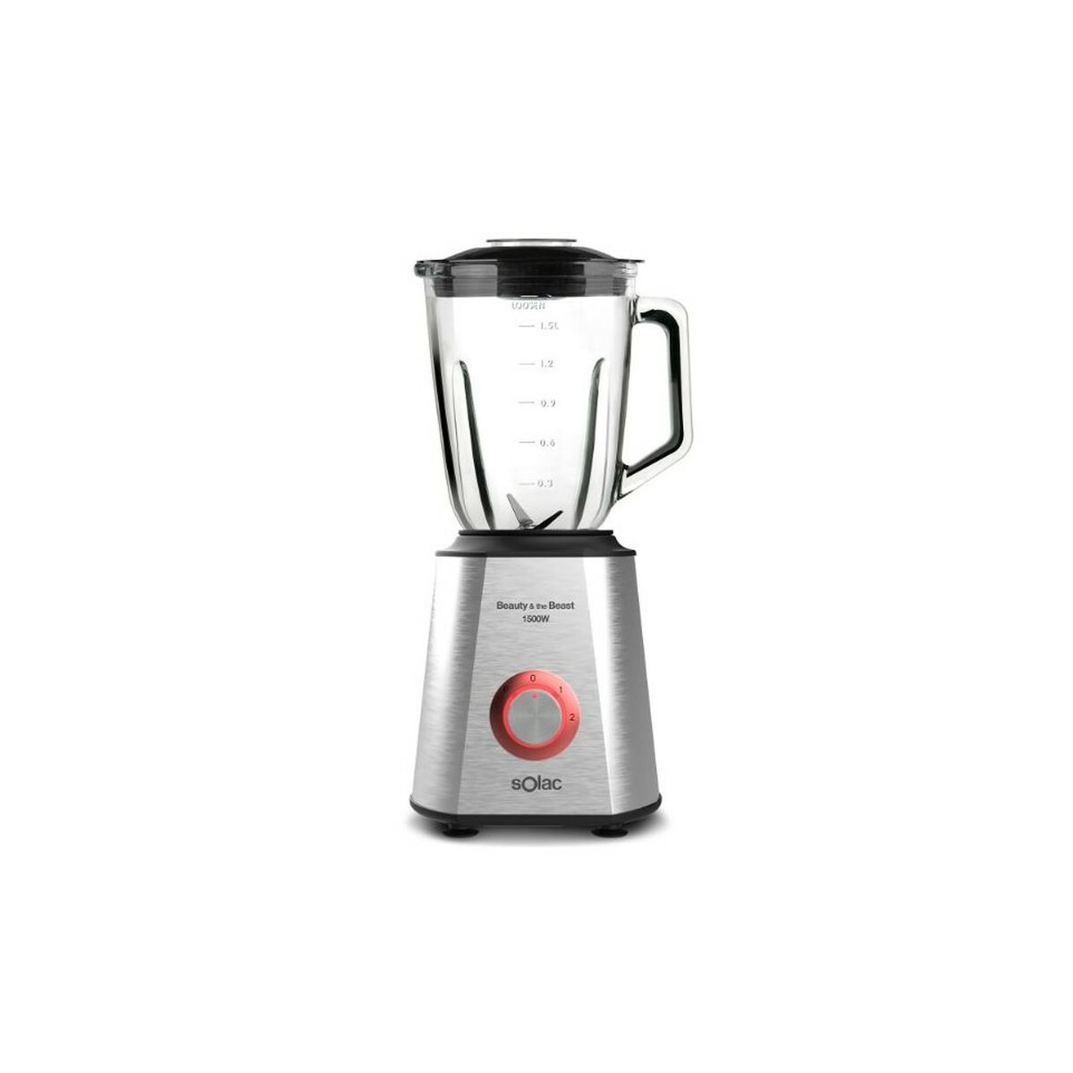 HomeTech Cup Blender Solac BV5728 1500 W 2 speeds Silver 1,5 L