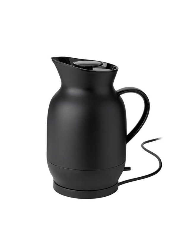 Stelton Waterkoker - Amphora Electric Kettle 1.2 L (Soft black) - Zwart - 2200 W