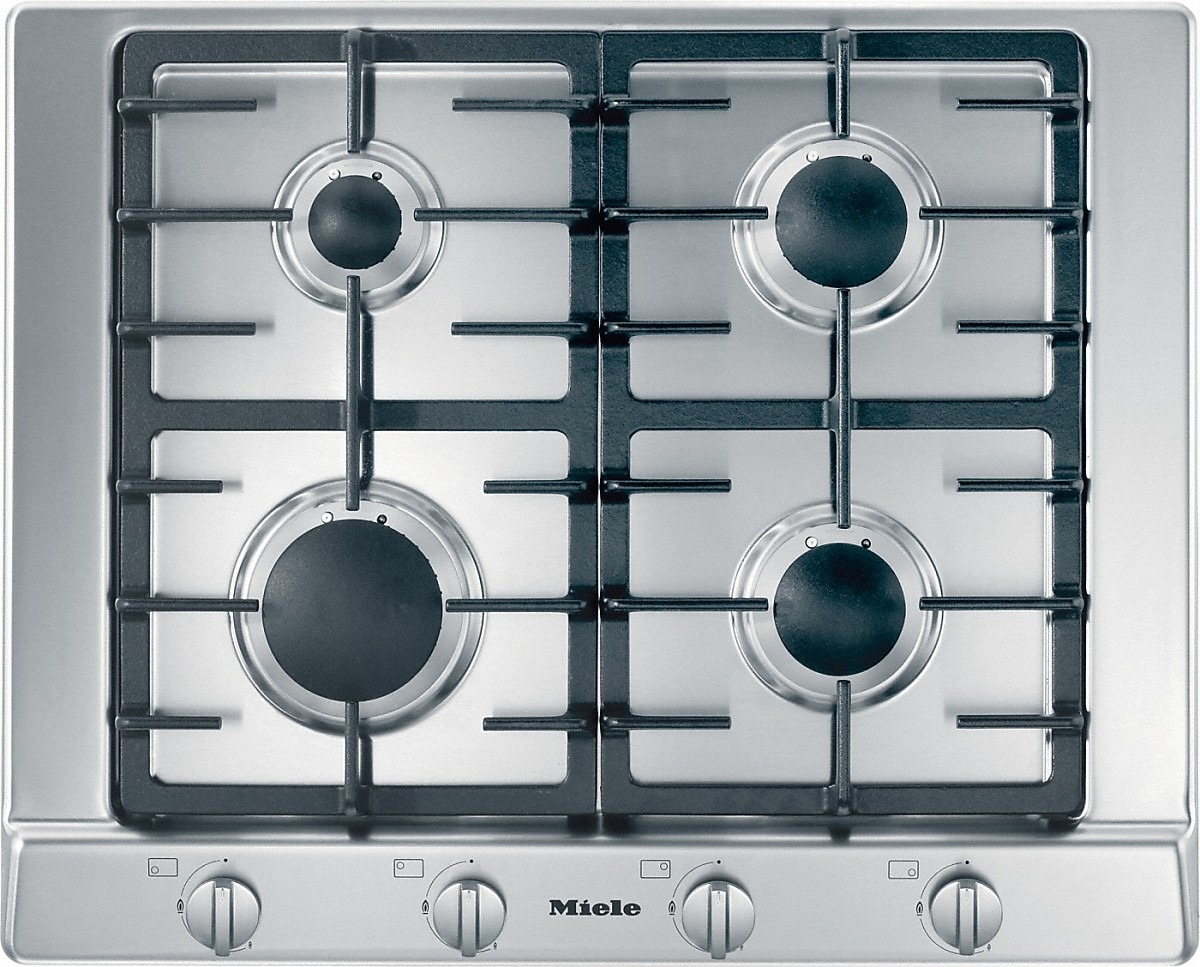 Miele KM 2010 G Gas kookplaat Grijs