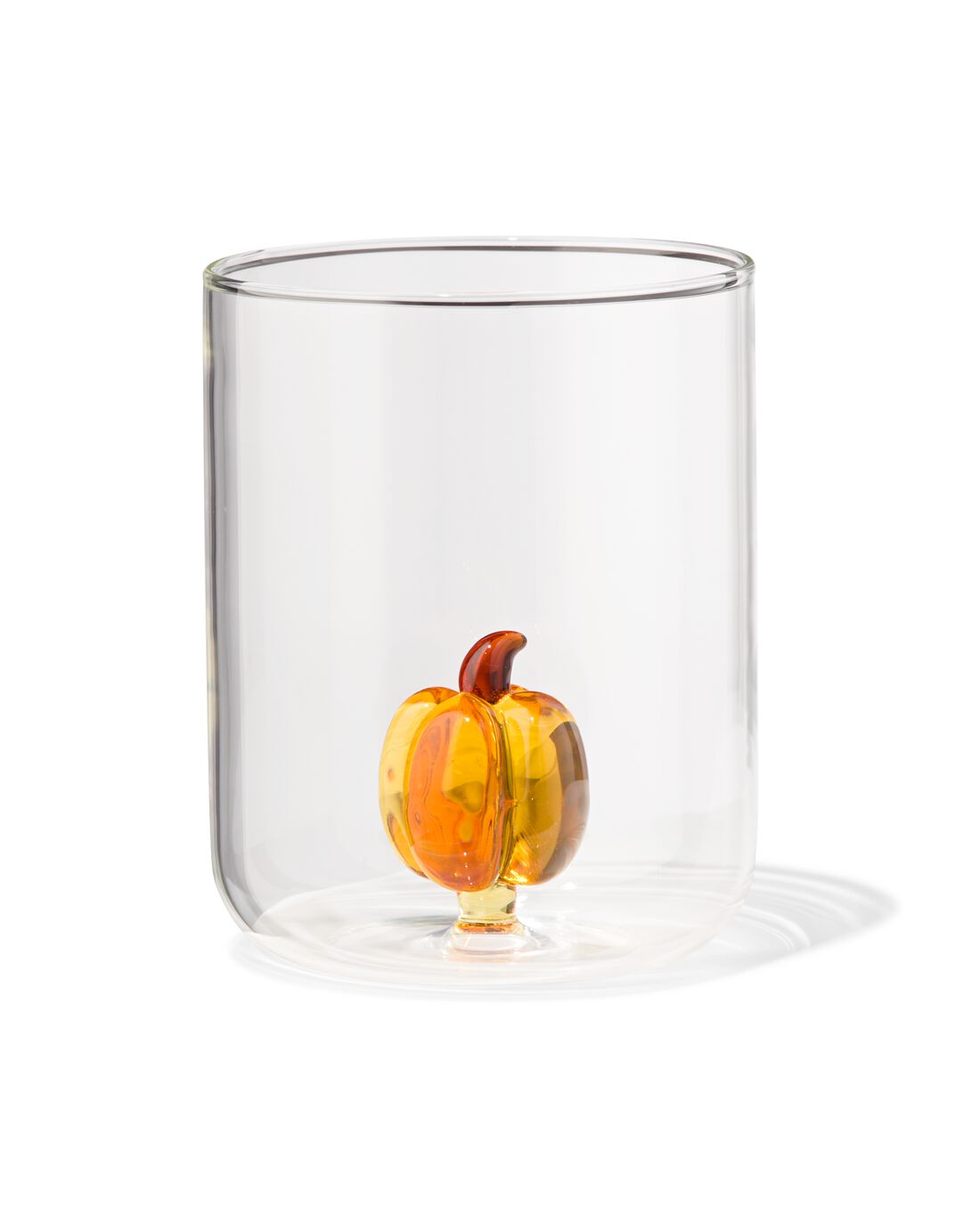 HEMA Glas Met Pompoen 450ml Halloween (oranje)