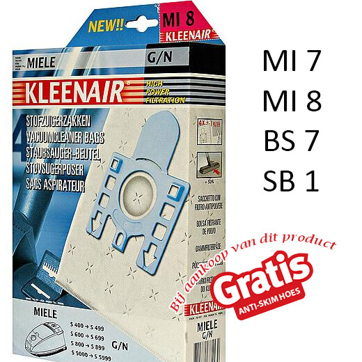 Dealrunner Kleenair 5-lagen systeem stofzuiger zakken
