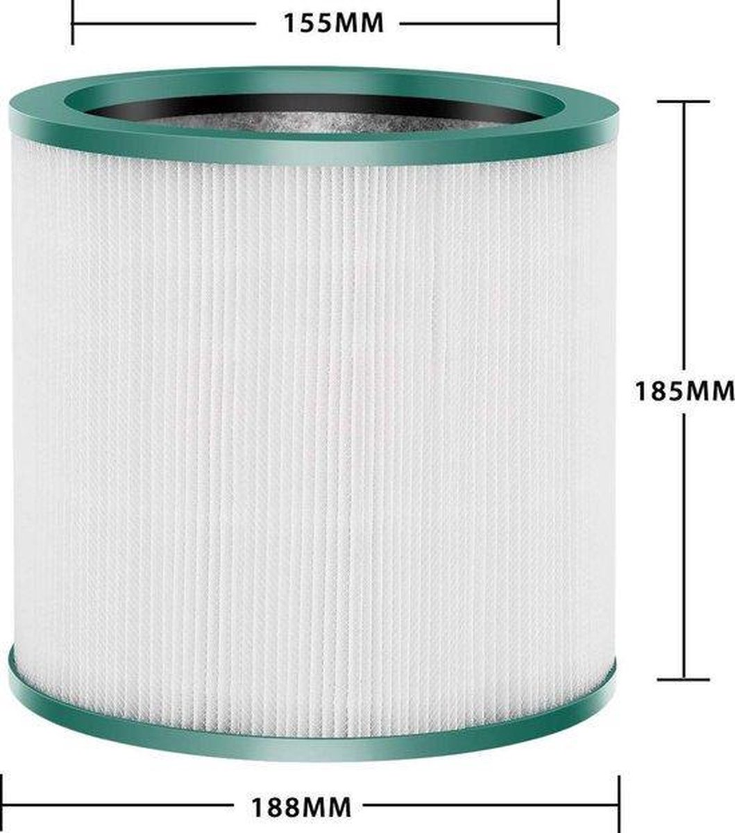 Alapure HEPA-filter geschikt voor Dyson TP03 / TP02 / TP01 / BP01 / 967089-17