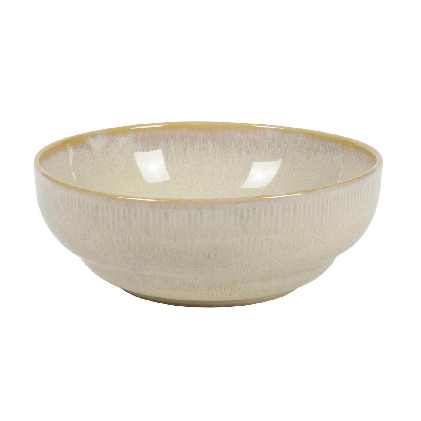 Merkloos Schaal Sahara beige doos a 6 800ml Ø17cm