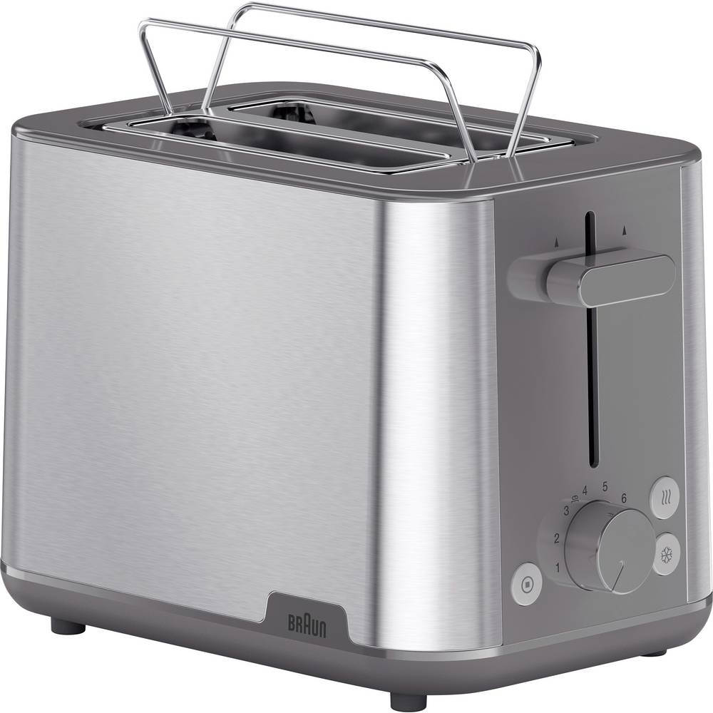 Braun HT 1510 GY Broodrooster BPA-vrij Grijs