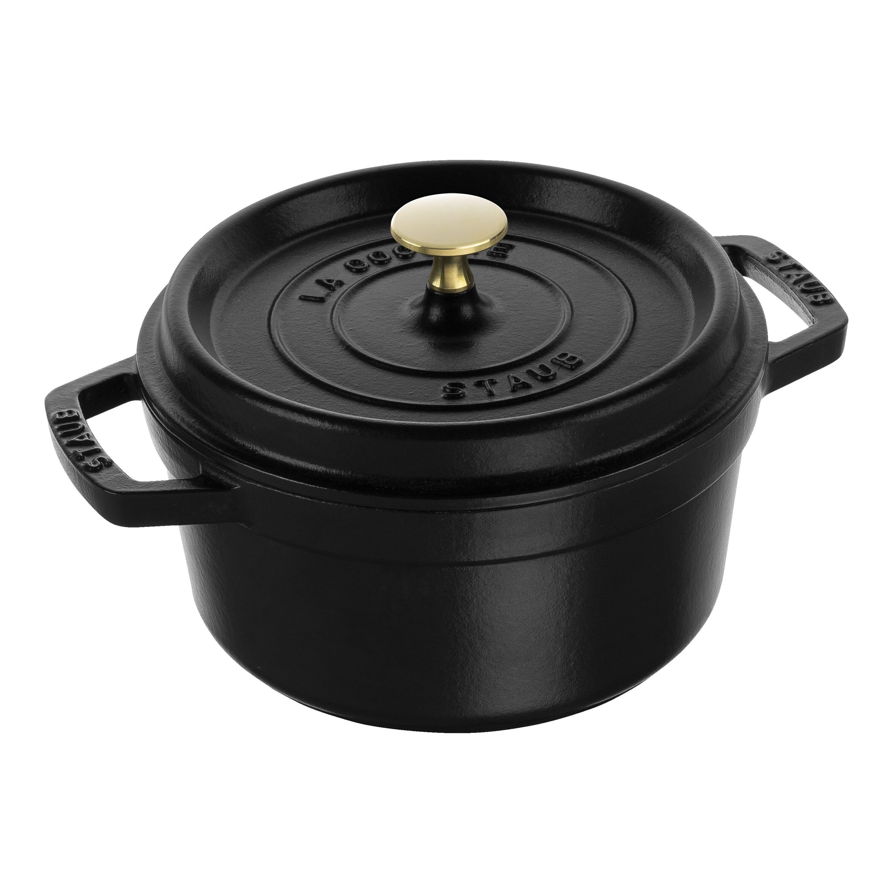 Staub La Cocotte Cocotte 18 cm / 1,7 l, Rond, Zwart - La Cocotte - 