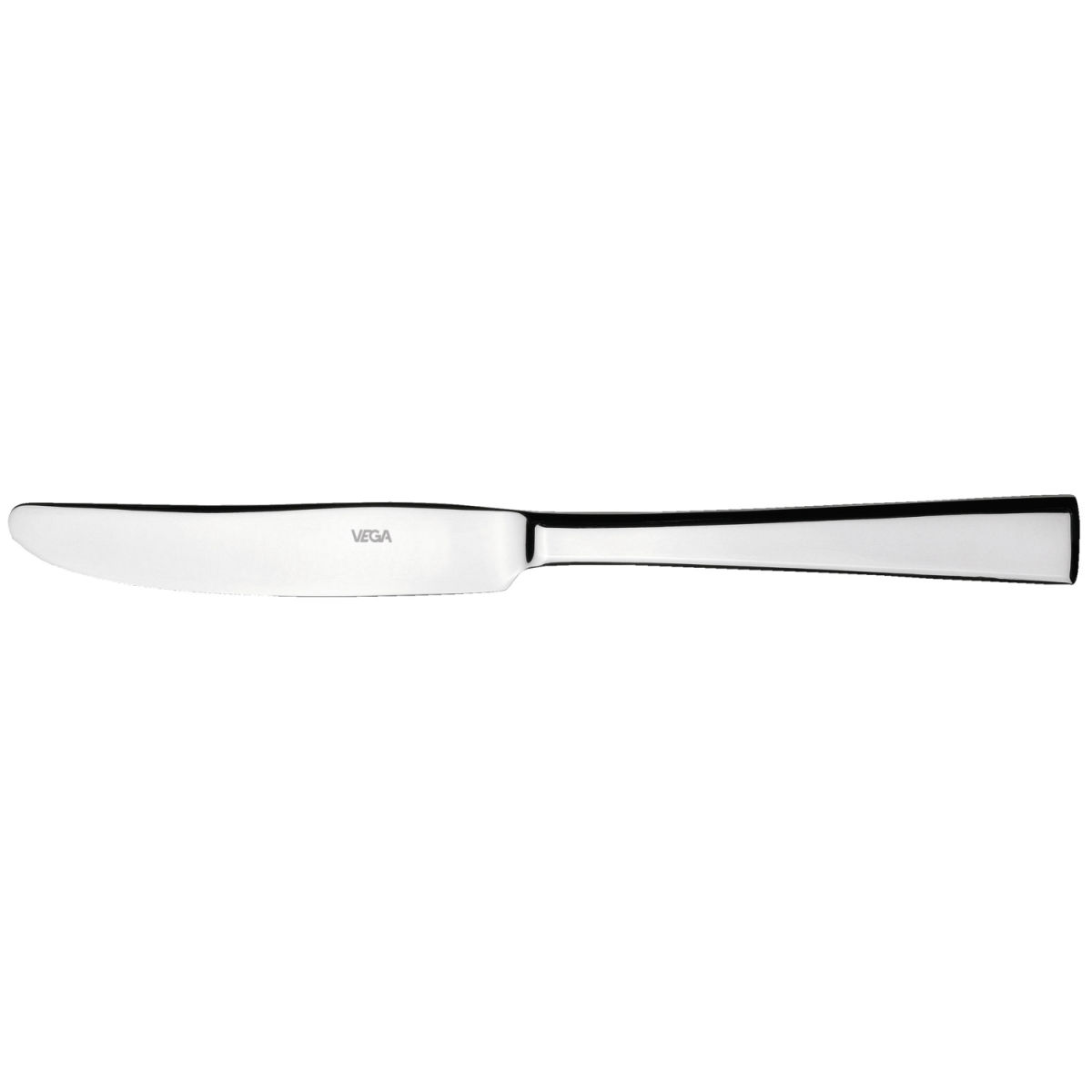 Vega Dessertmes Stockholm; 20.5 cm (L); zilver, Handvat zilver; 12 stuk / verpakking