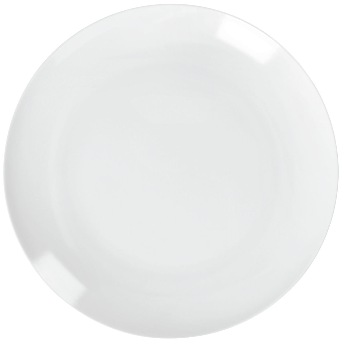 Vega Bord Wayne; 28x3 cm (ØxH); wit; rond; 4 stuk / verpakking