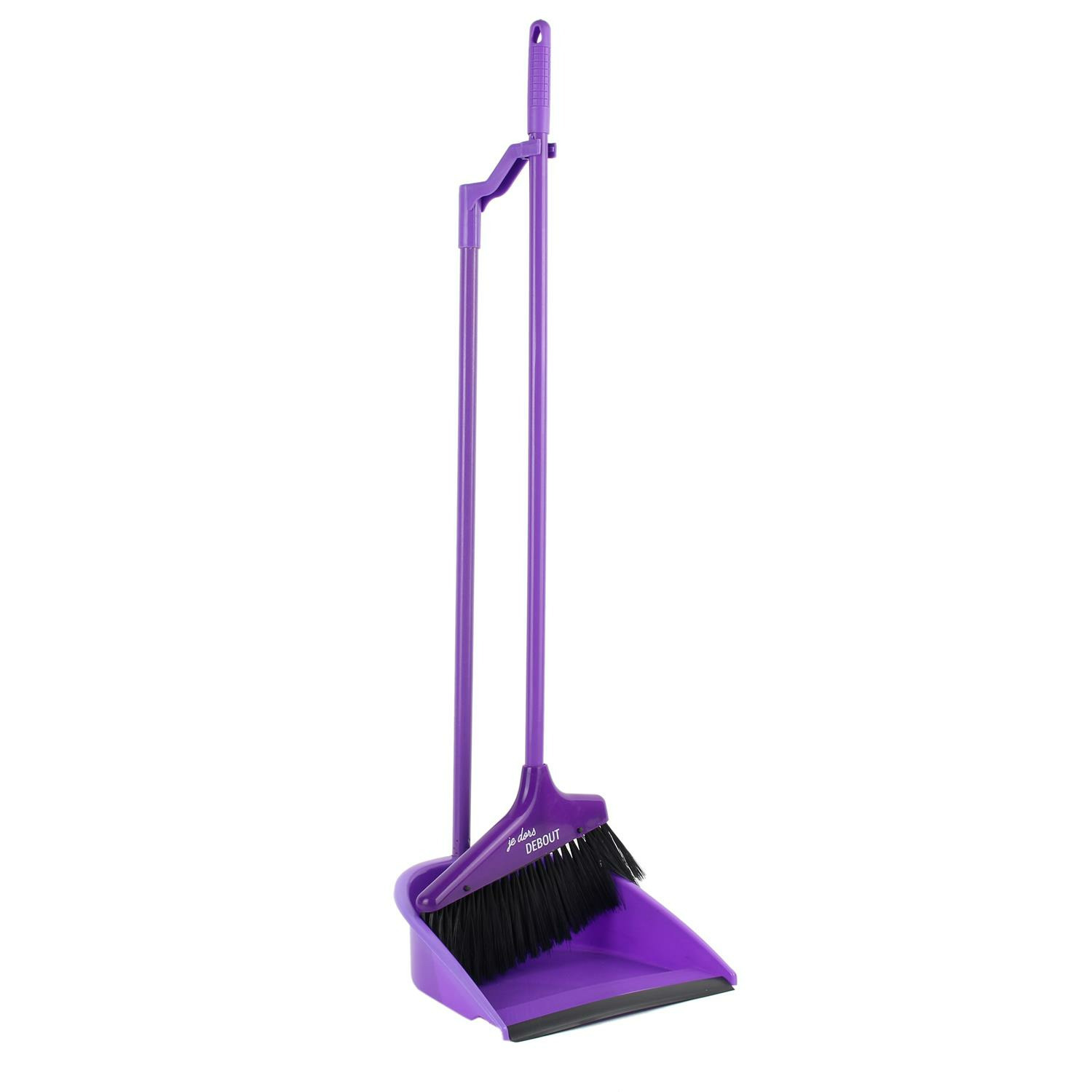 Home Deco Factory Stoffer en blik - kunststof - paars - H81,5 cm -