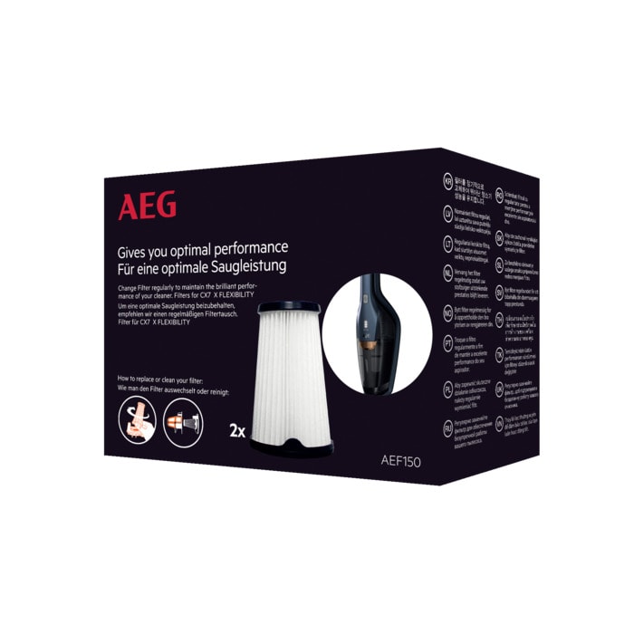 AEG AEF150 Filters - 2-pack 9001683755