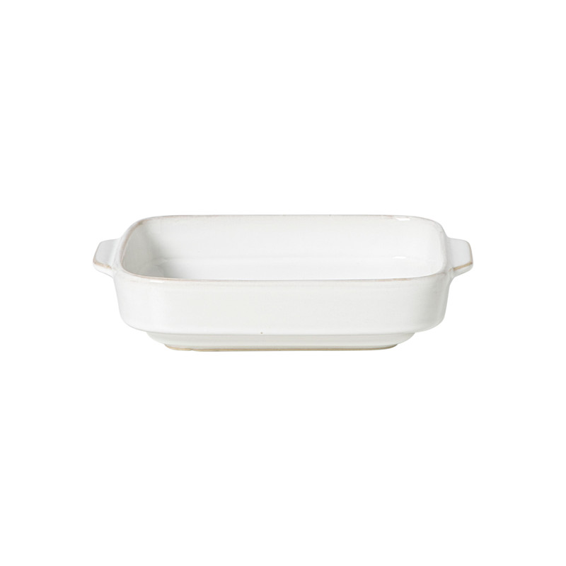 Xenos Ovenschaal Toscane S - wit - 5x22x15 cm