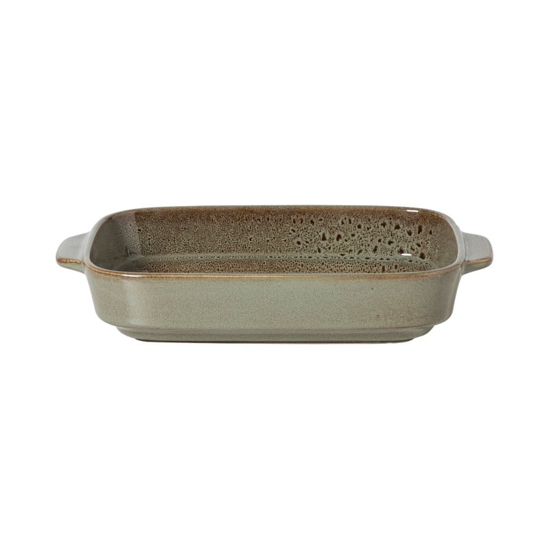 Xenos Ovenschaal Toscane M - groen - 5.3x28x17.5 cm