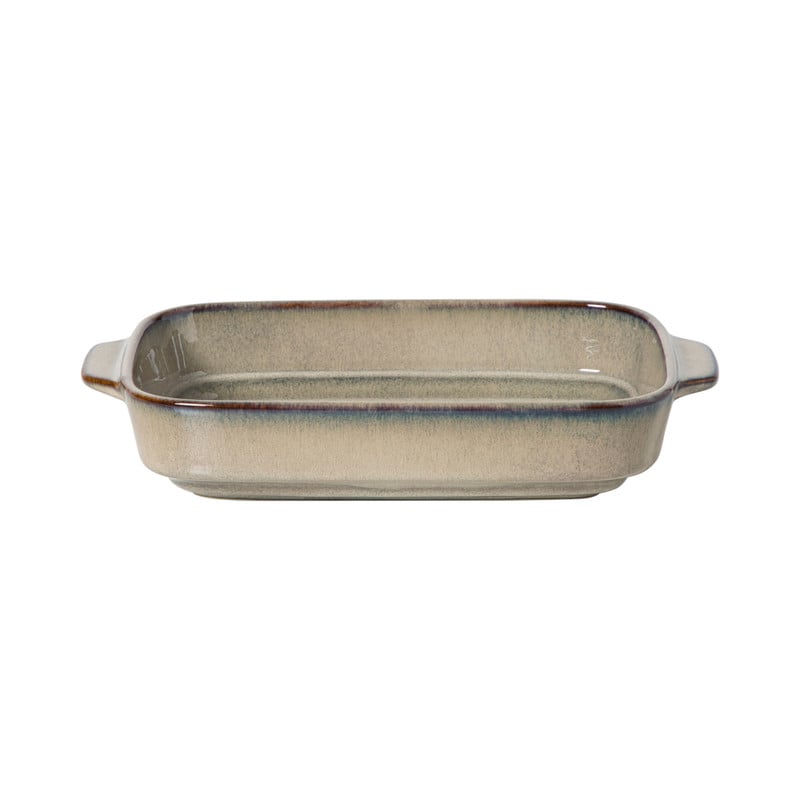 Xenos Ovenschaal Toscane L - wit - 6.5x33x21 cm