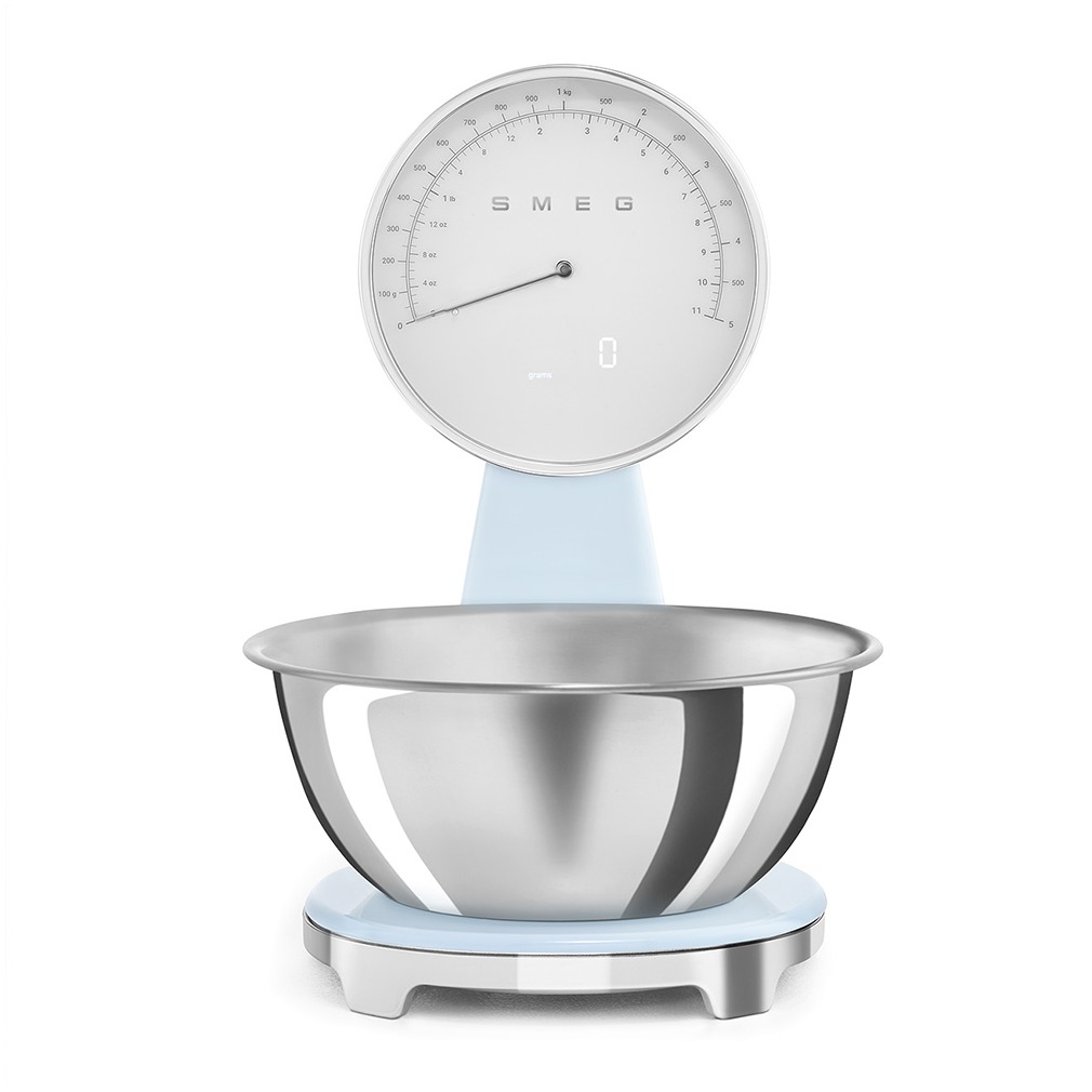 Smeg KSF01PBWW Keuken weegschaal Blauw