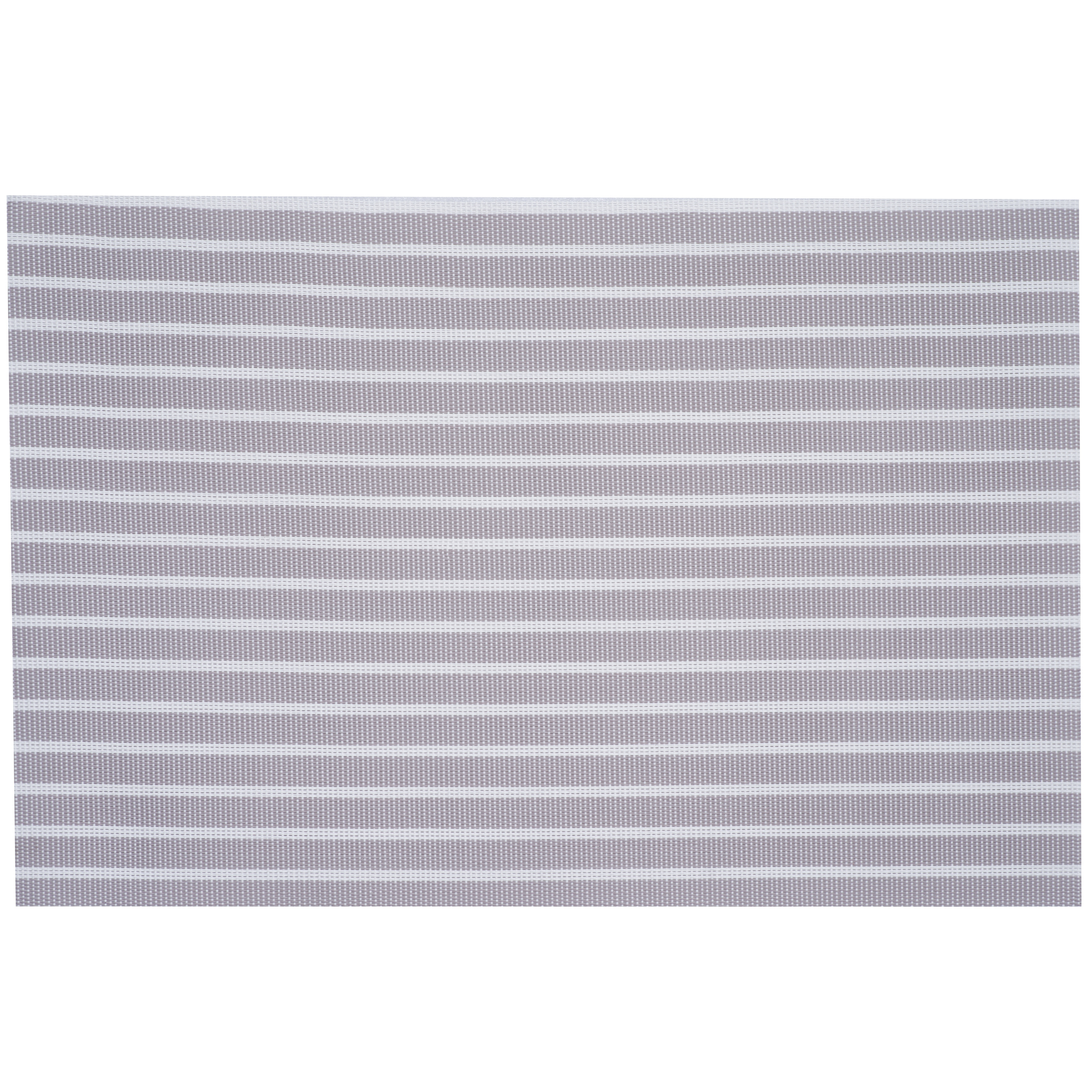 Cosy & Trendy Placemats - geweven beige/wit - 30 x 45 cm -