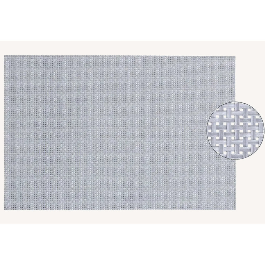 G. Wurm Luxe Tafel placemats Louvre - grijs - kunststof - 45 x 30 cm -