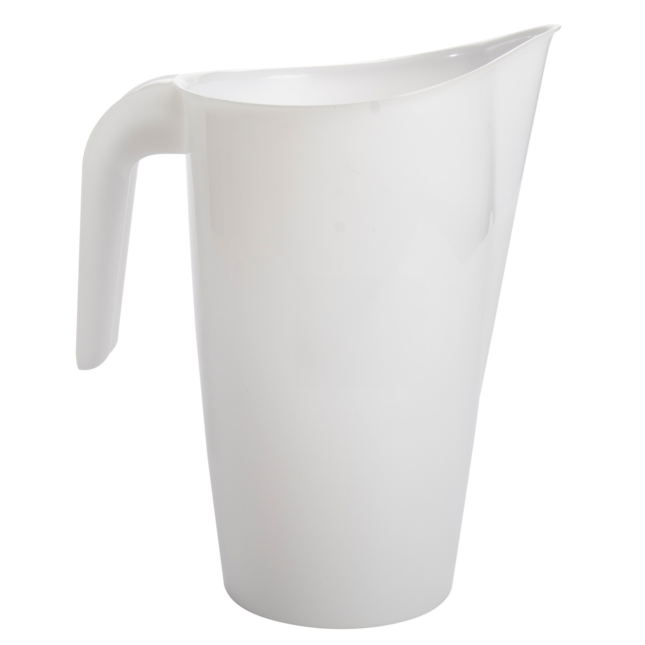 Hega Hogar Waterkan - sapkan - wit - inhoud 1.75 liter - kunststof - karaf - pitcher -