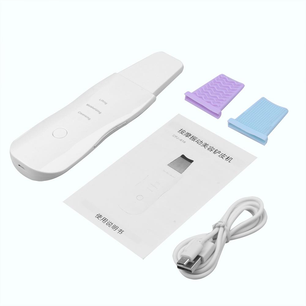 YJMP beauty health Deep Face Cleaning Not Ultrasonic Skin Scrubber USB Rechargeable Device Skin Care + 30ml Nano Face Mist Steamer Humidifi