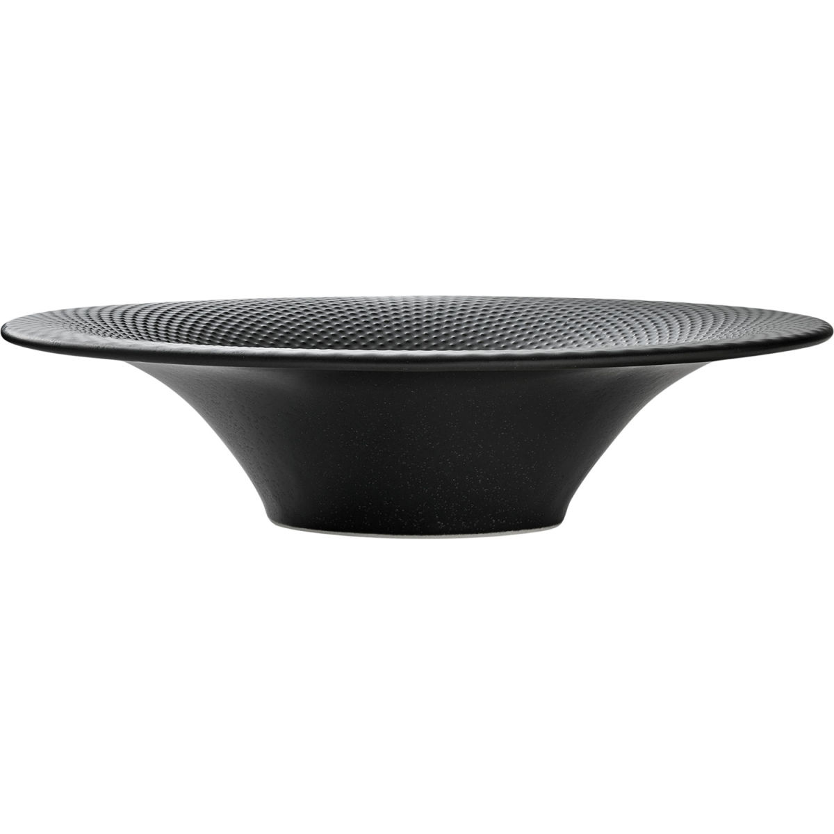 HEART&SOUL Diep bord Pine Relief ronde coup; 400 ml, 27x6.5 cm (ØxH); zwart; rond; 6 stuk / verpakking