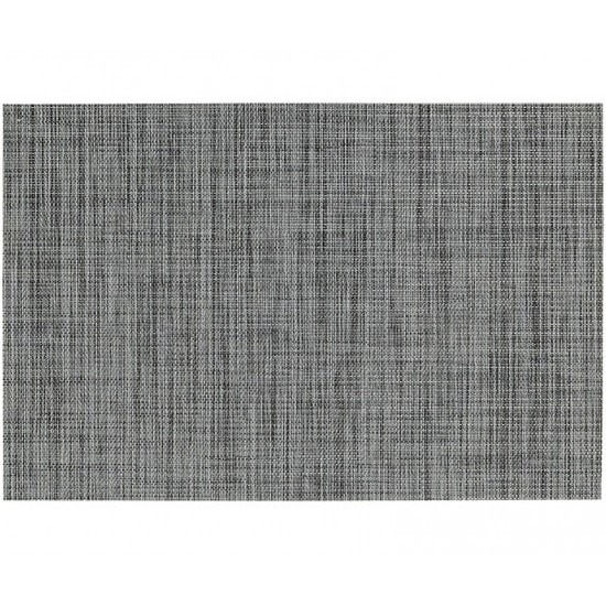 Merkloos Tafel Placemats jute grijs - 10x - geweven/gevlochten - 45 x 30 cm - Onderleggers - Tafel dekken -