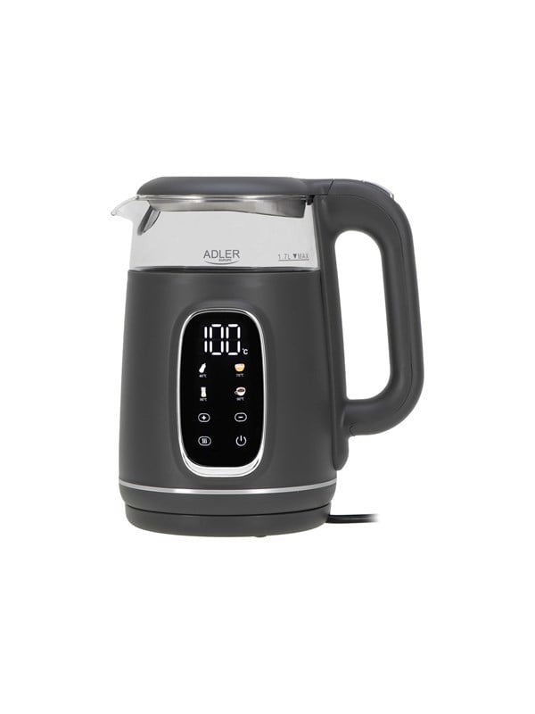 Adler Waterkoker AD 1305 - kettle - grey - Grijs - 2200 W