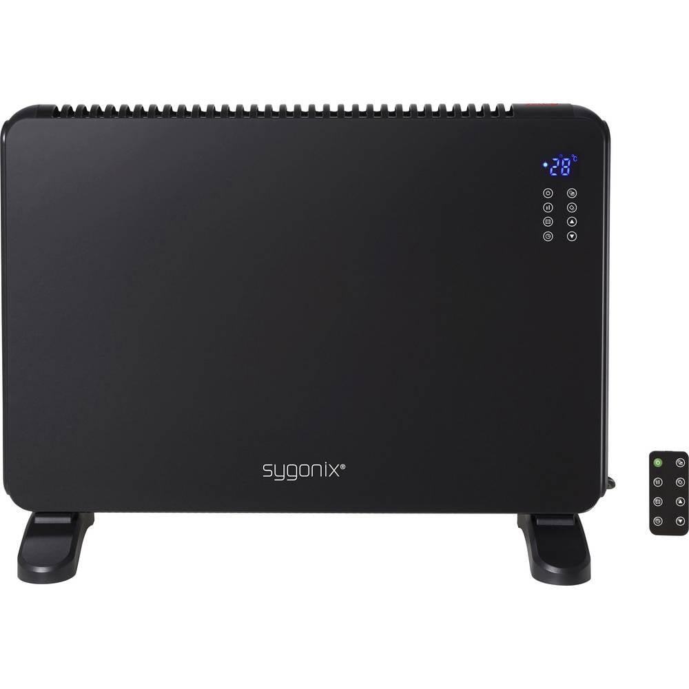 Sygonix Verwarming 20 m² Zwart