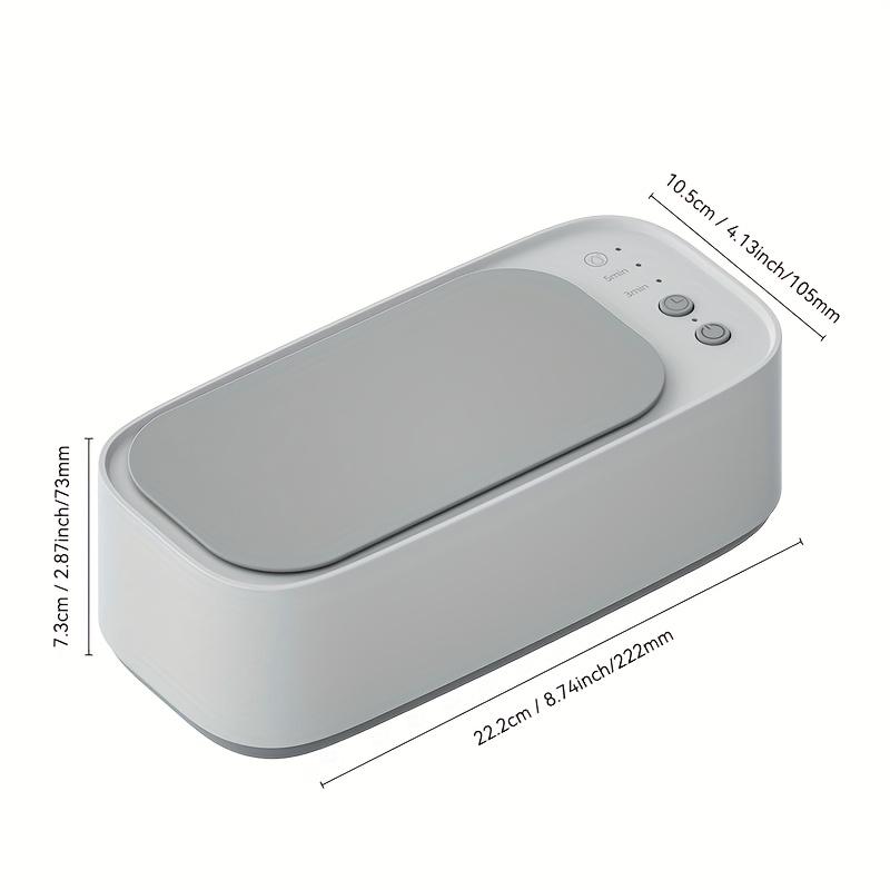 YC Direct Ultrasonic Cleaner with High-Frequency Vibration - USB Rechargeable, Multi-Purpose Jewelry & Watch Cleaning Machine for Glasses, Braces, Dentures wit