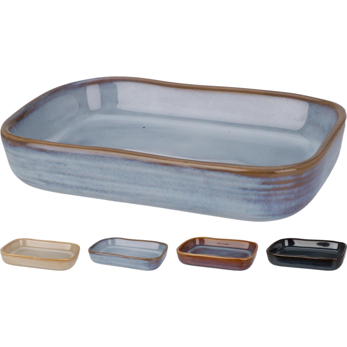 Excelent Houseware Ovenschaal stoneware reactive