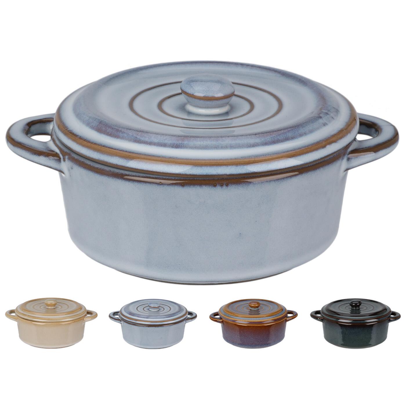 Excelent Houseware Stoofpannetje aardewerk 350ml