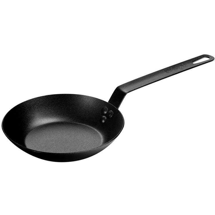 Lodge Koolstofstaal Braadpan LCRS8 met Steel Bak-/braadpan