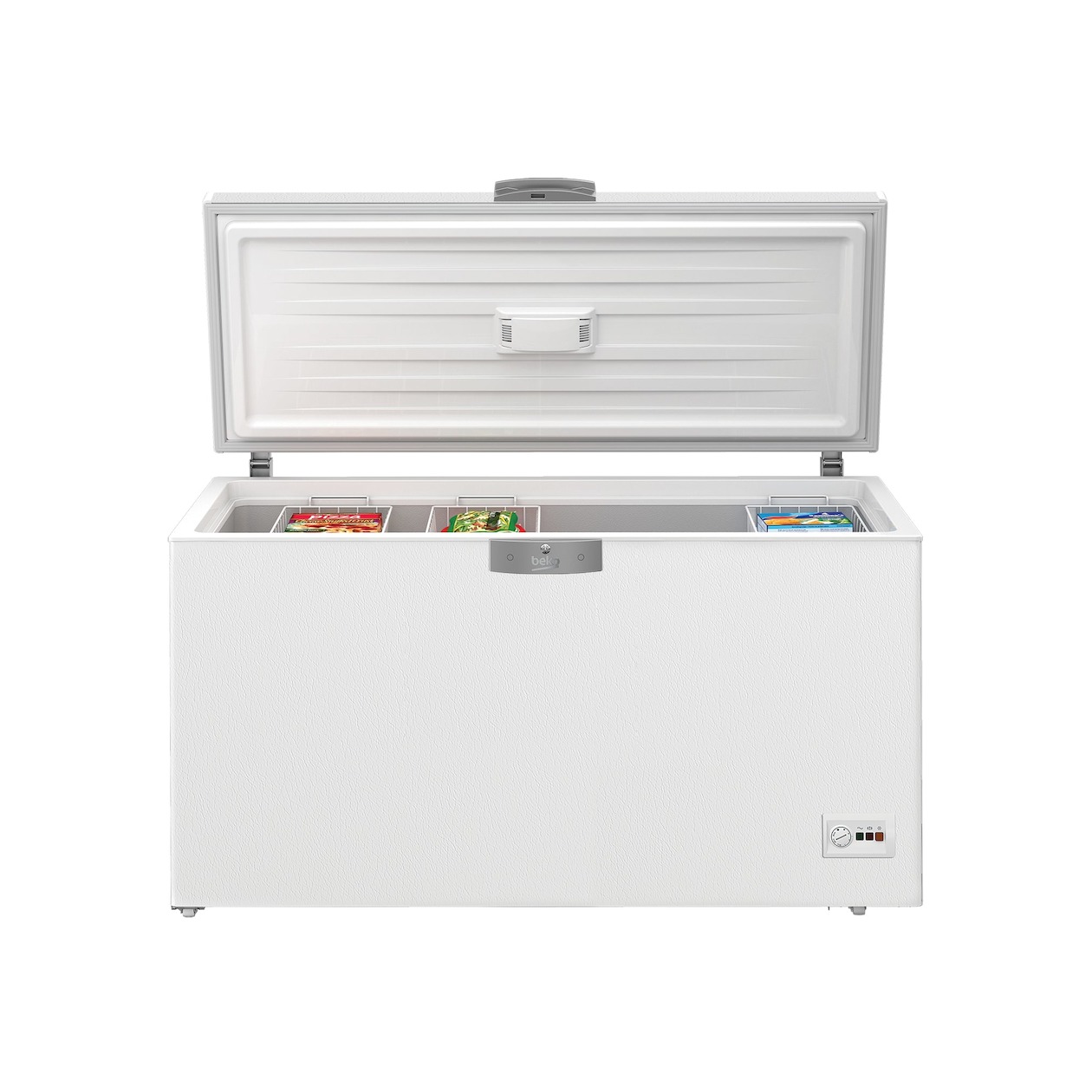 Beko HSM46741 Vriezer Wit