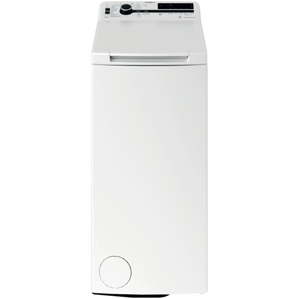 Whirlpool TDLR 6261BS BE Wasmachine bovenlader Wit