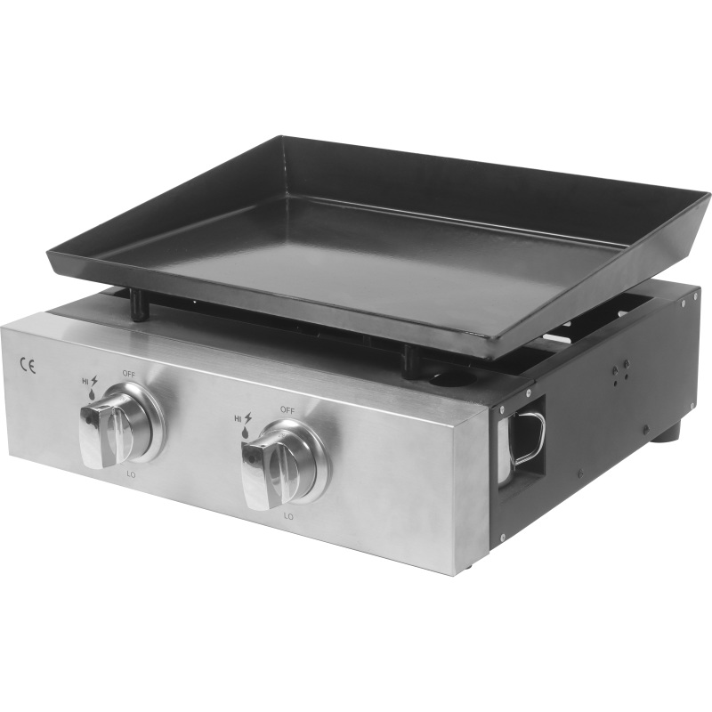 Grill Guru Powerplate 2 Burner Barbecue