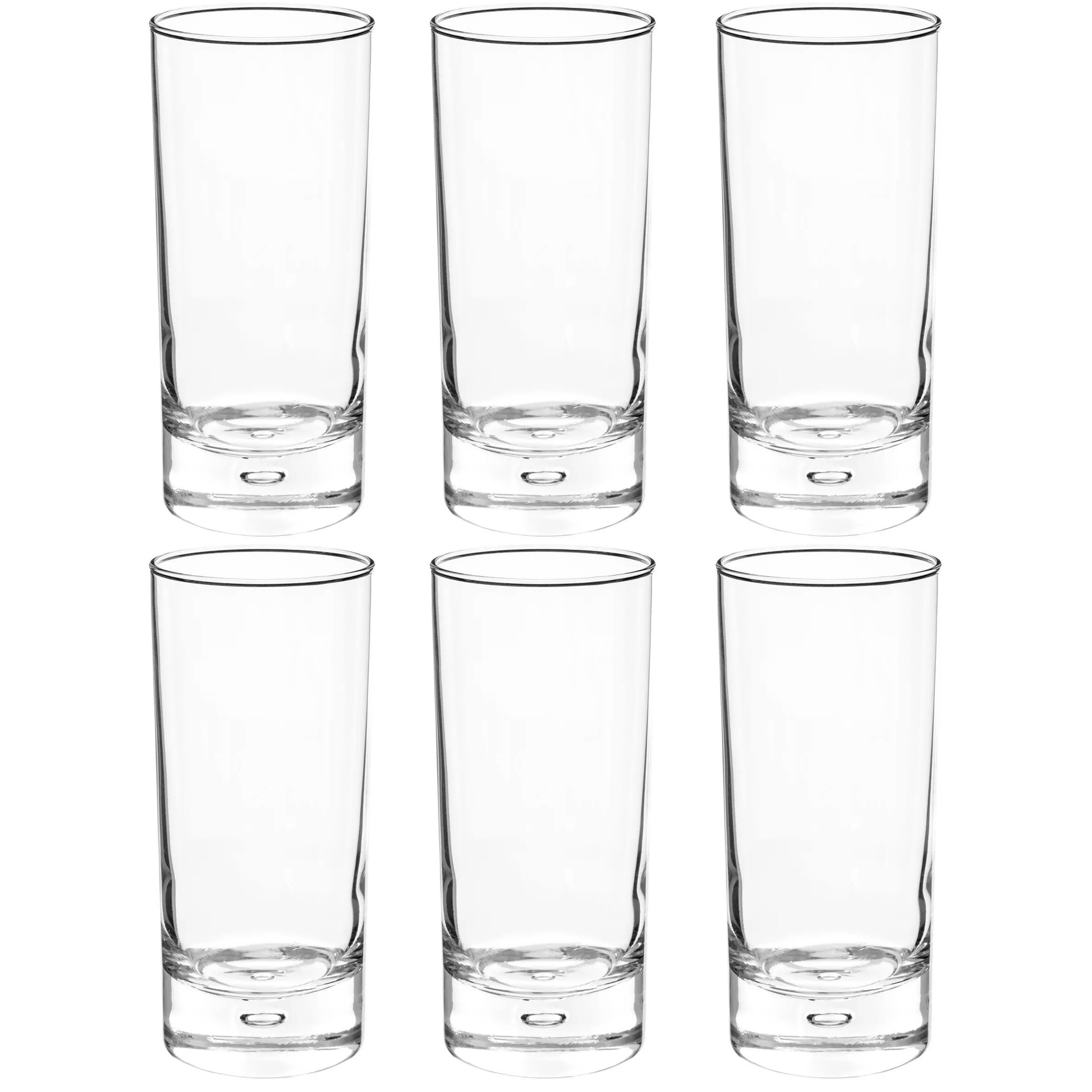 Secret de Gourmet longdrink glas Georgi - 6x stuks - 290 ml -