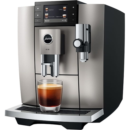 Jura E8 Midnight Silver (ED) Volautomatische Koffiemachine
