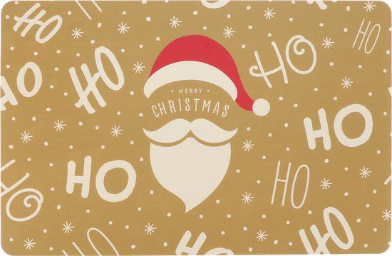 Unique living Placemat Hohoho 30x45cm gold - 