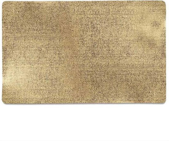 Unique living Placemat Ice crystal 30x45cm gold - 