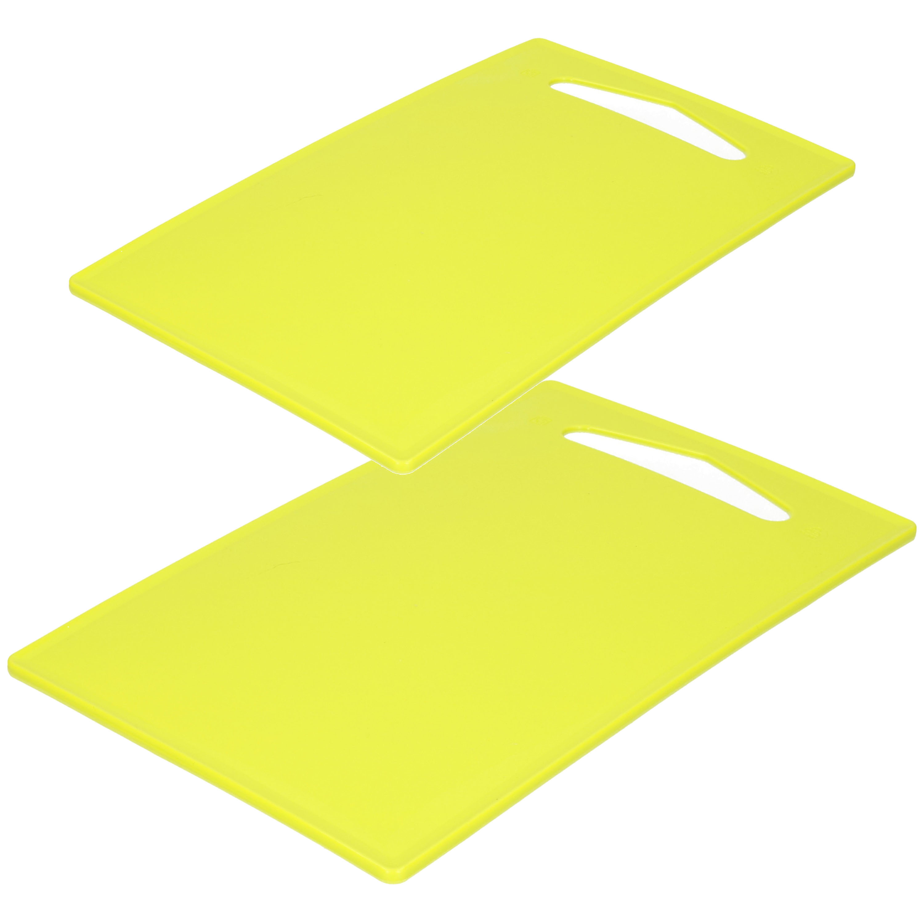 PlasticForte snijplanken set van 2x stuks - groen - 27 x 16 en x 24 cm - Kunststof - Keuken -