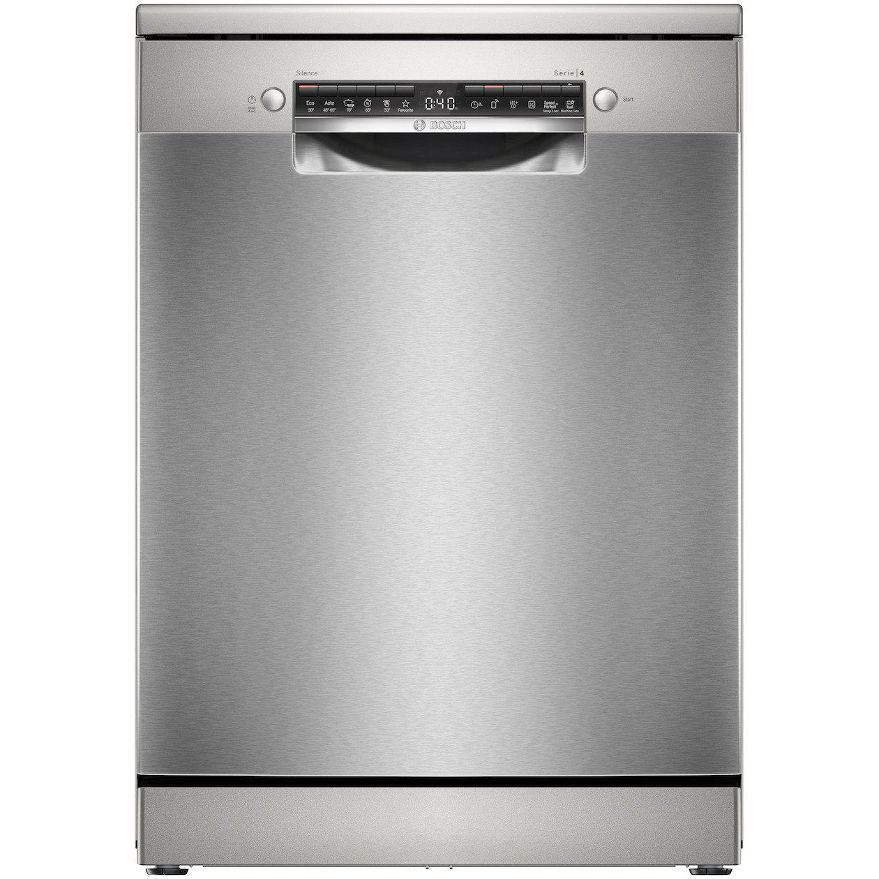 Bosch SMS4HVI14E Vrijstaande vaatwasser Grijs