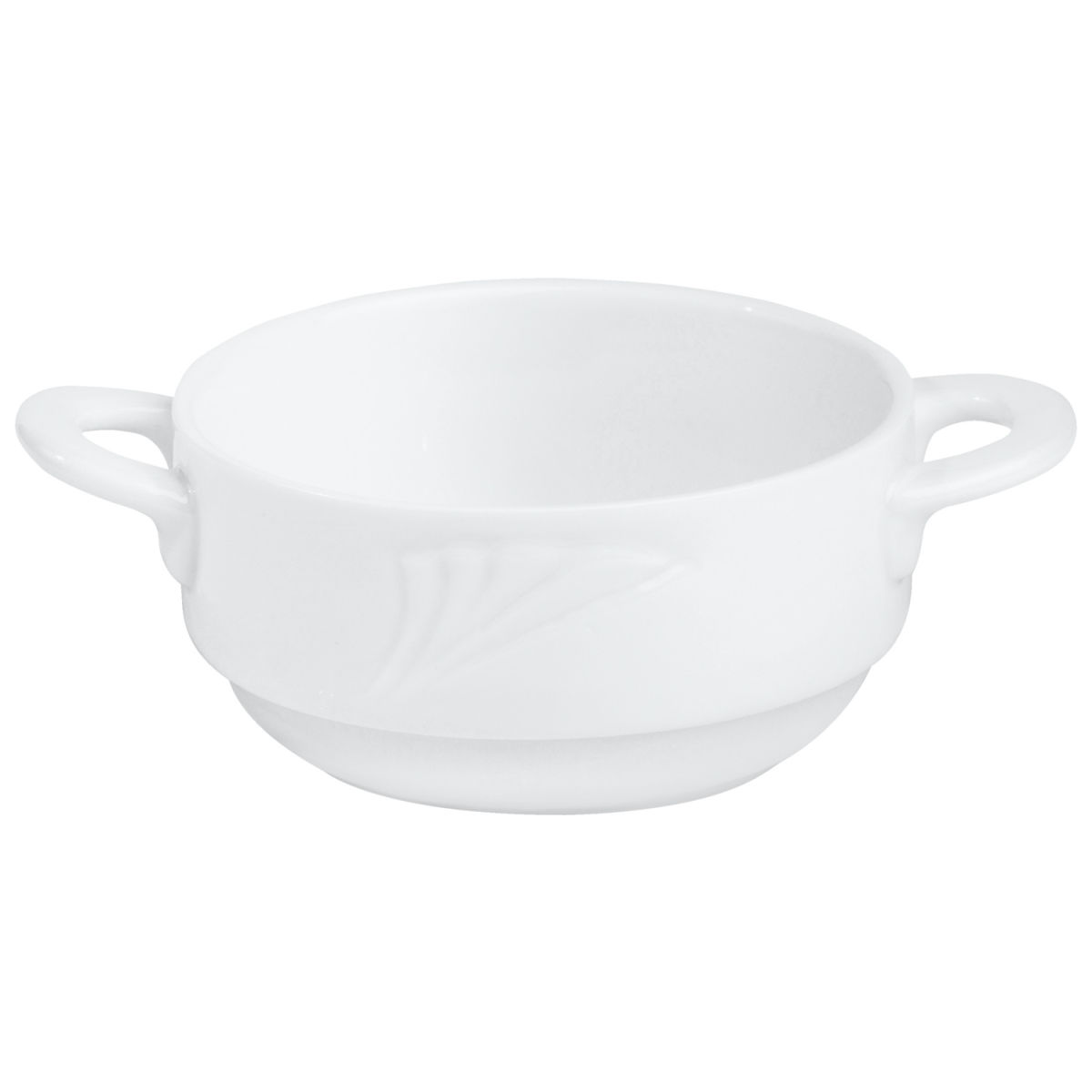 PULSIVA Soepkom Swing 2.0; 220 ml, 10x5 cm (ØxH); wit; rond; 6 stuk / verpakking