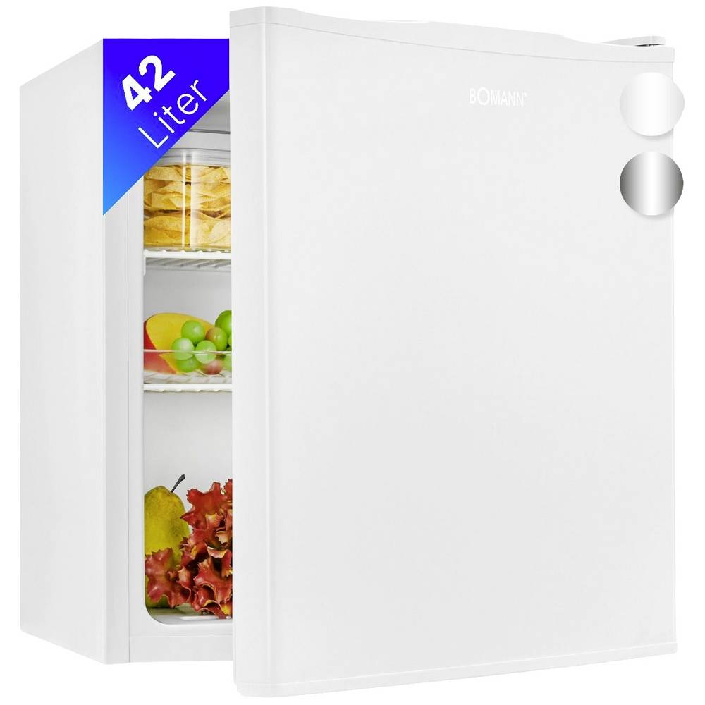 Bomann KB 7346 weiß Koelkast Energielabel: E (A - G) 42 l Staand apparaat Wit