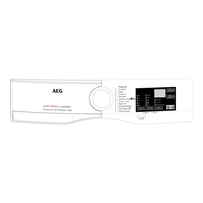 AEG controlepaneel, wit, , ES,PT 140232420012